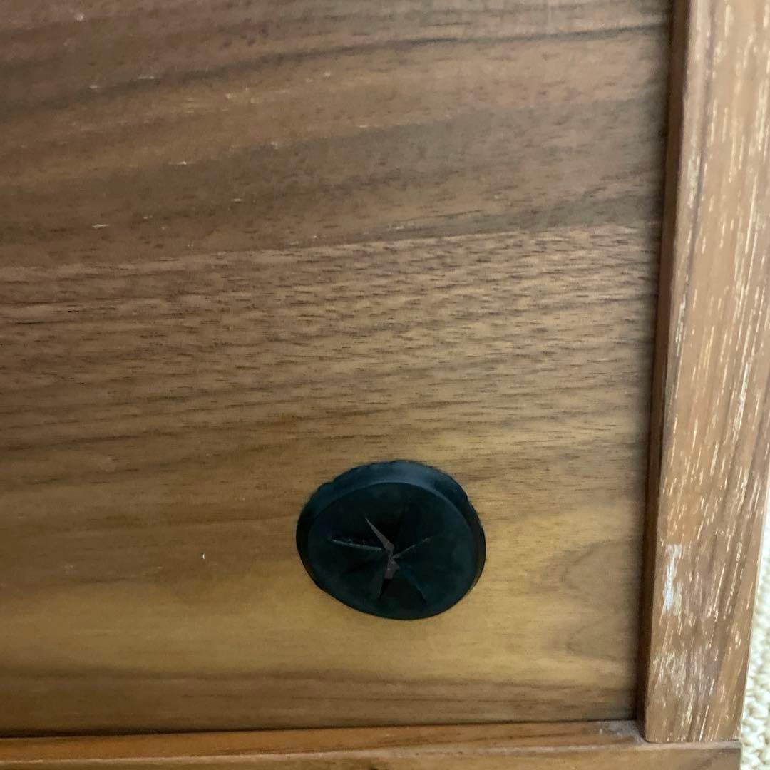 無印良品　スタッキング キャビネット　テレビ台　　テレビボード　ウォールナット