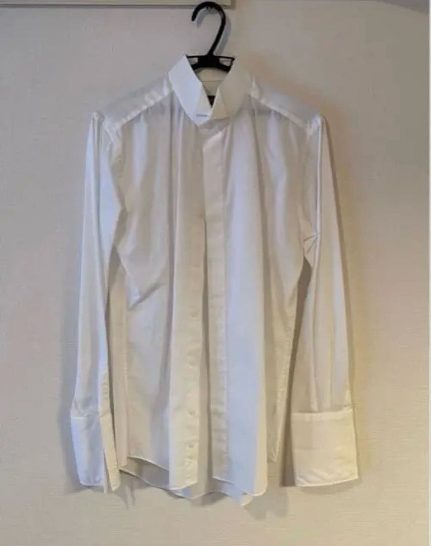 着画あり⭐︎麻布テーラー　オーダーメイド　ネイビータキシード L〜LL