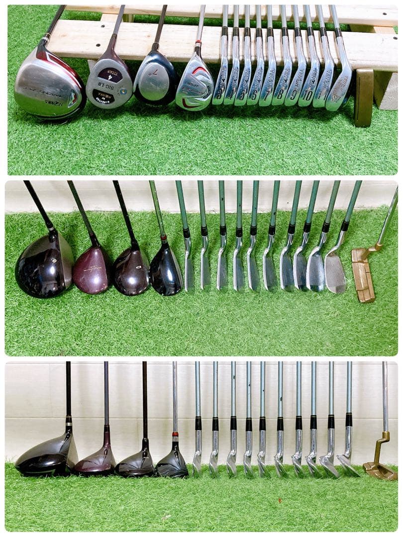 M6 ホンマ　初心者オススメ　ゴルフクラブセット　メンズ　15本セット