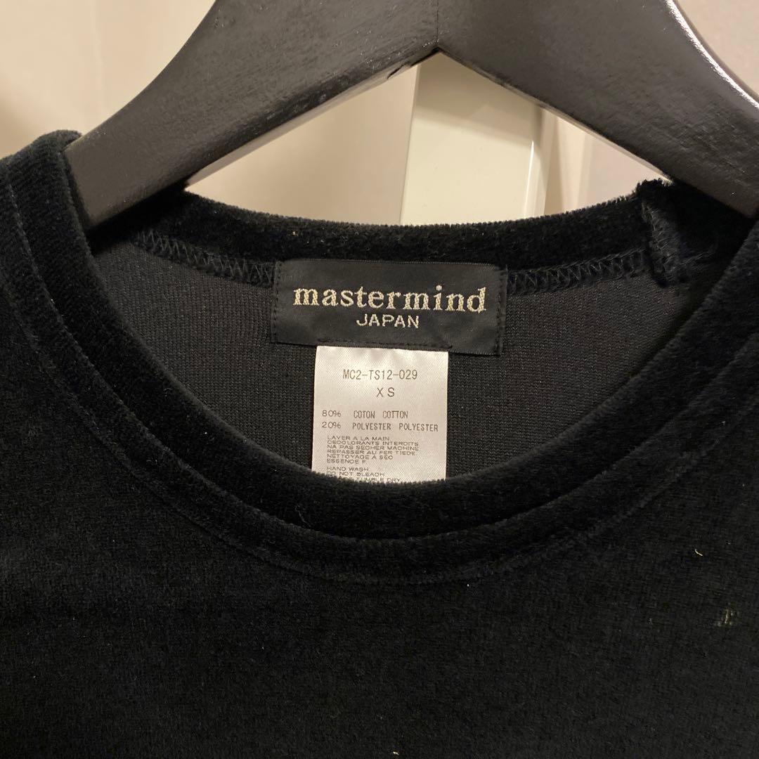 mastermind japan ベロアカットソー