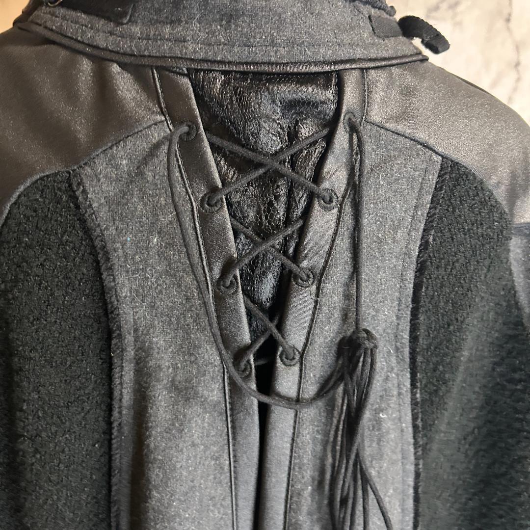 OZZON OZZCROCE オッズオン オッズクローチェ 黒 蝙蝠型ポンチョ