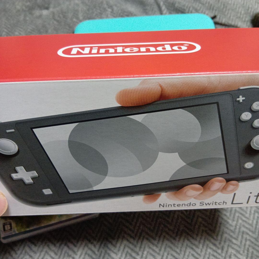 Nintendo Switch Lite グレー + ドラゴンクエスト3ソフト付
