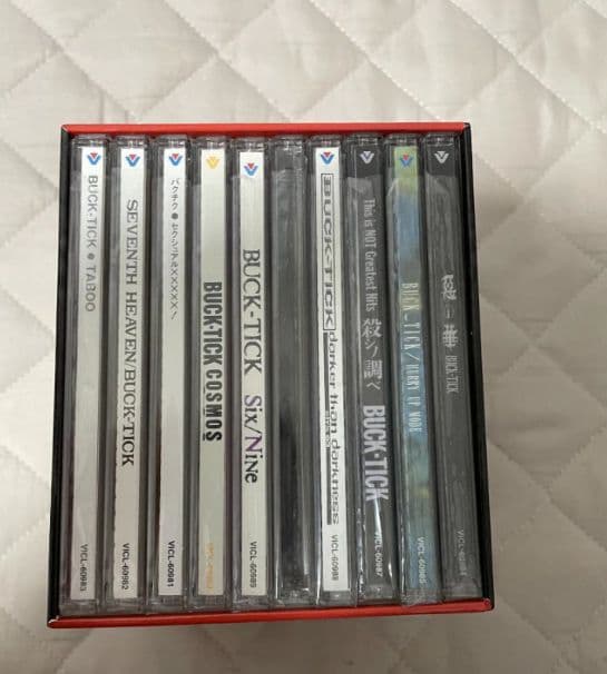 BUCK-TICK　REMASTER WORKS 初回限定盤10枚 BOXセット