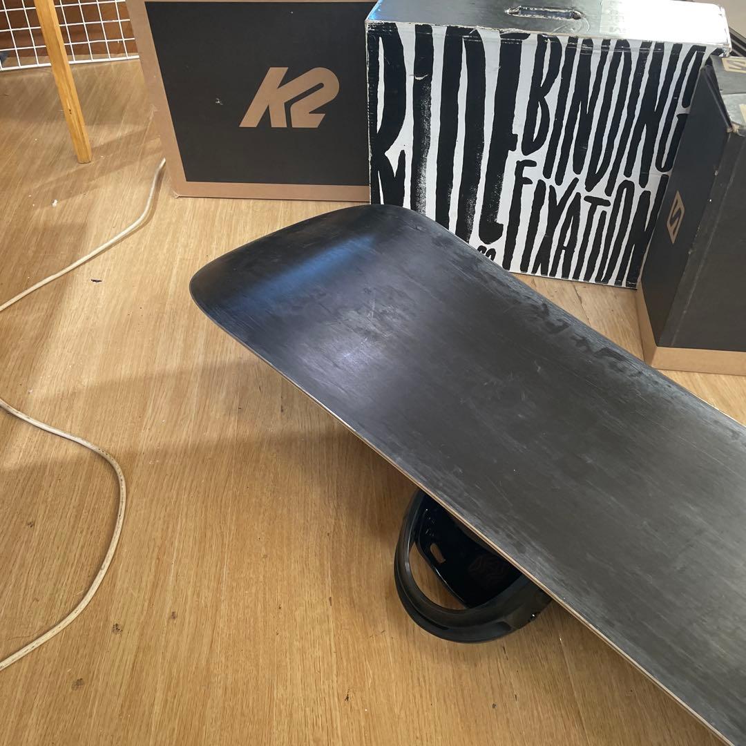 BURTON×ATOMIC　バートン　スノーボードセット　バインディング付