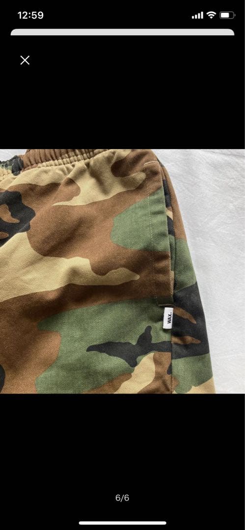 WAX WX0337chino short クラシックチノショーツTHM