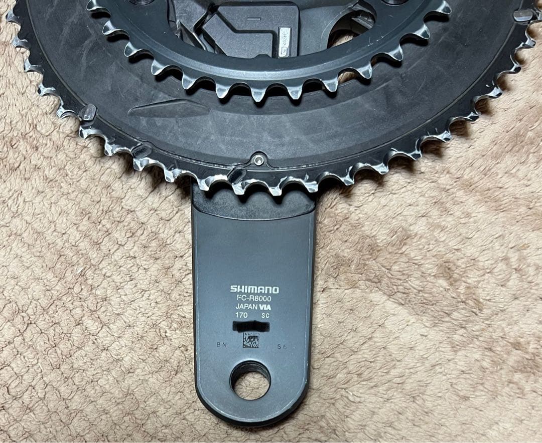 パイオニア ペダリングモニター FC-R8000 170mm 52/36T