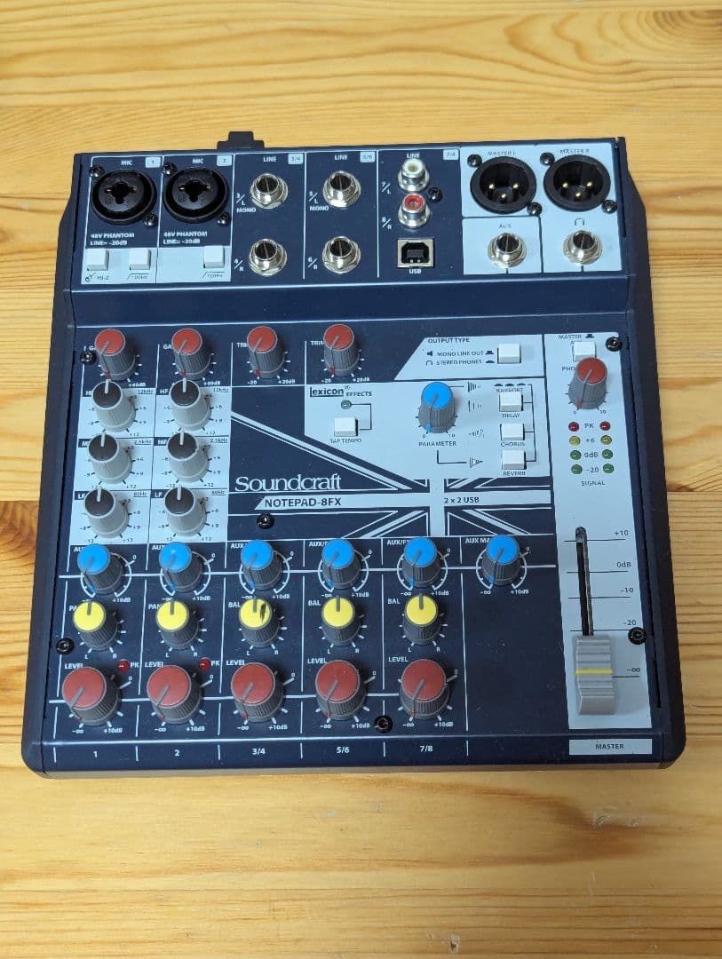 t*t様 Soundcraft Notepad-8FX オーディオミキサー