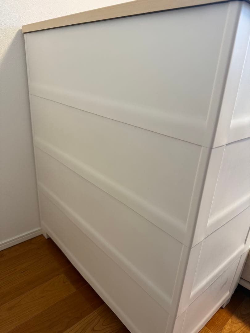 ＼値下げ中／美品【天馬 Fits】フィッツプラス　4段　チェスト