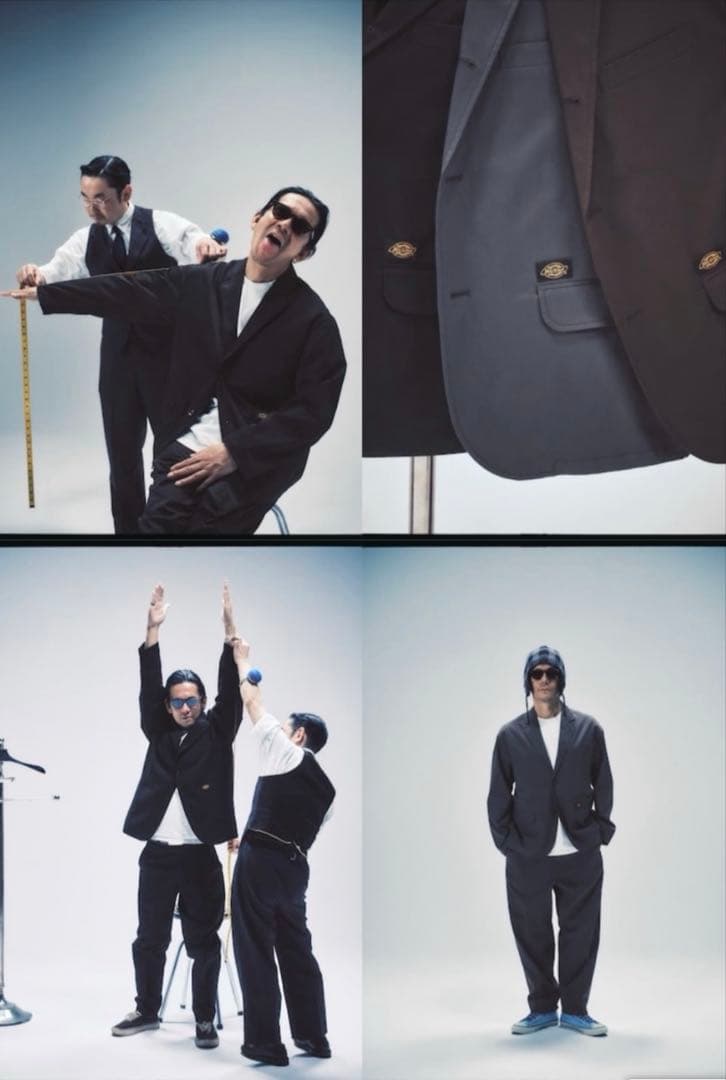 スーツ Dickies x TRIPSTER Suit \"Black\"