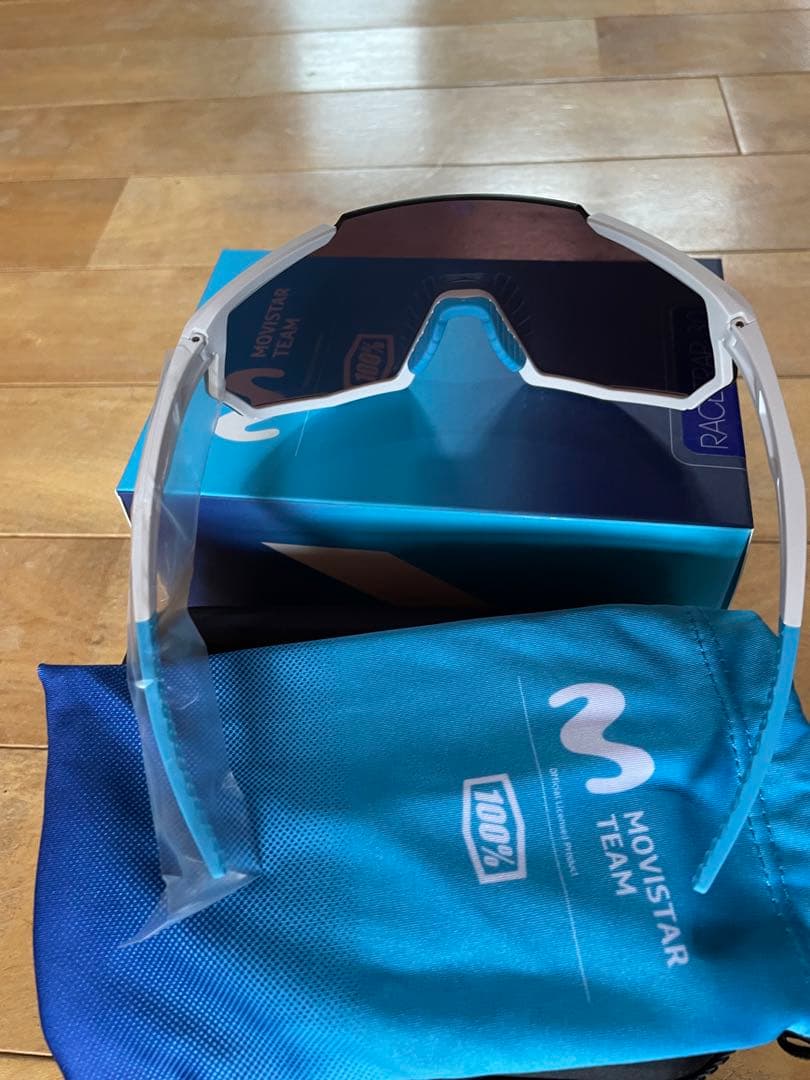 新品100% Racetrap 3.0 Movistar サングラス野球ゴルフ