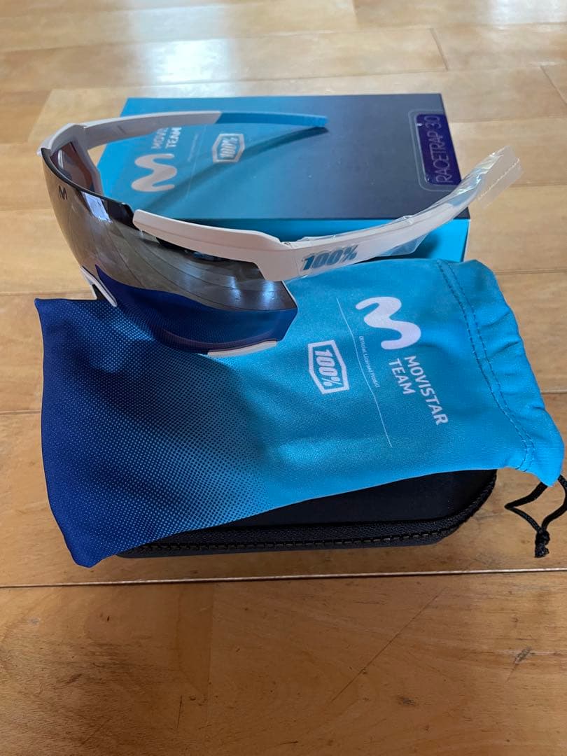 新品100% Racetrap 3.0 Movistar サングラス野球ゴルフ