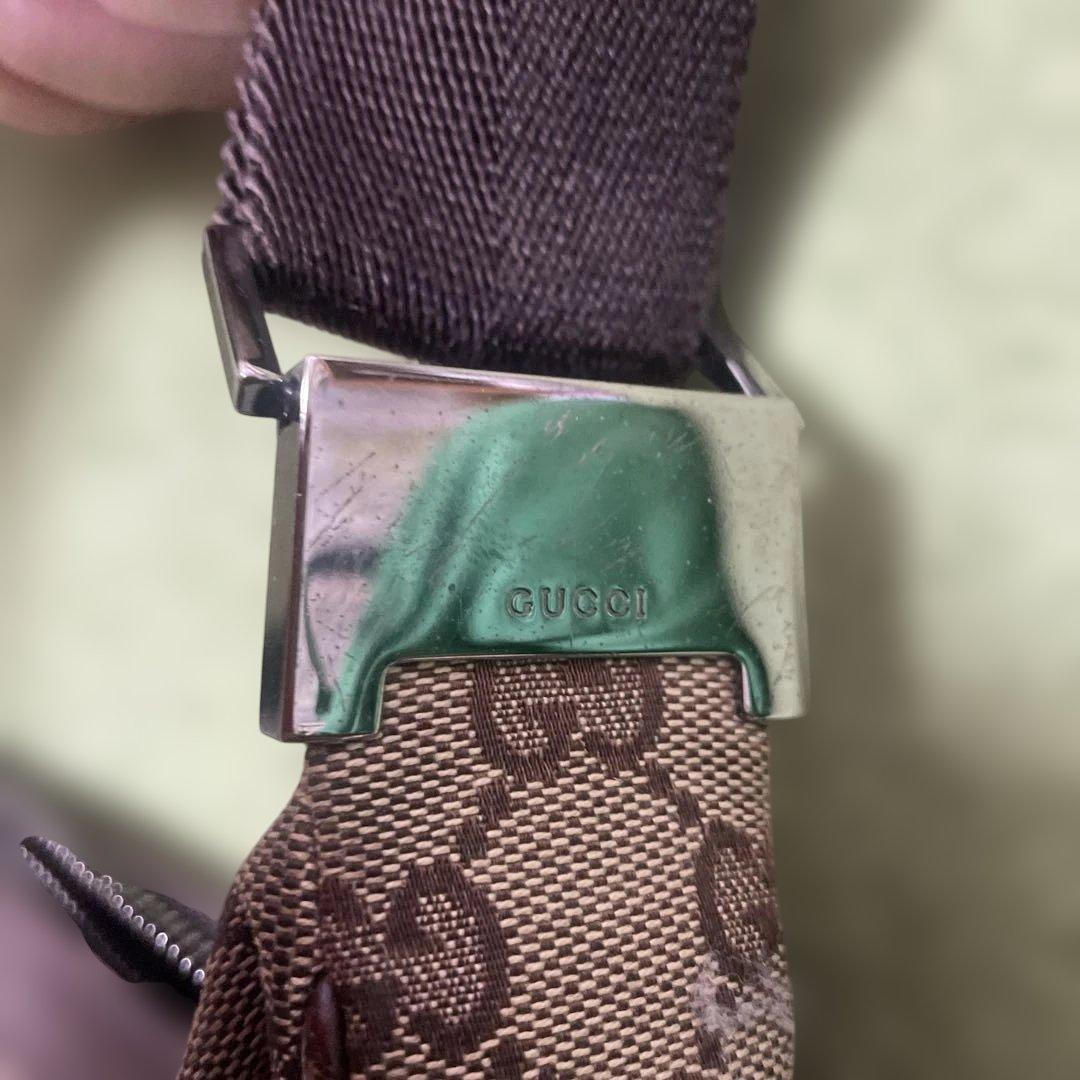 GUCCI グッチ GGキャンバス ショルダーバッグ ベージュ 122790