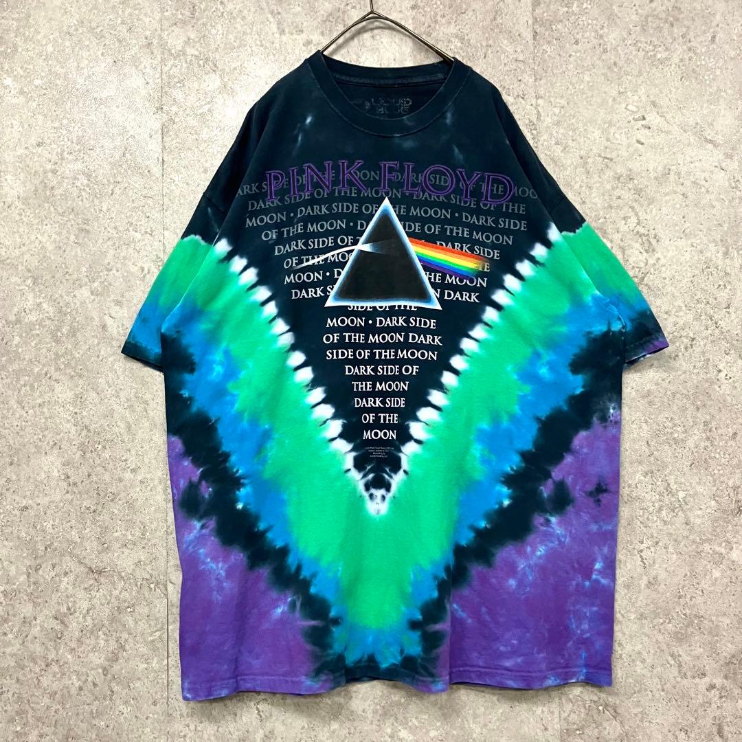 レア00s【古着】リキッドブルー ピンクフロイド バンドTシャツ 3XL