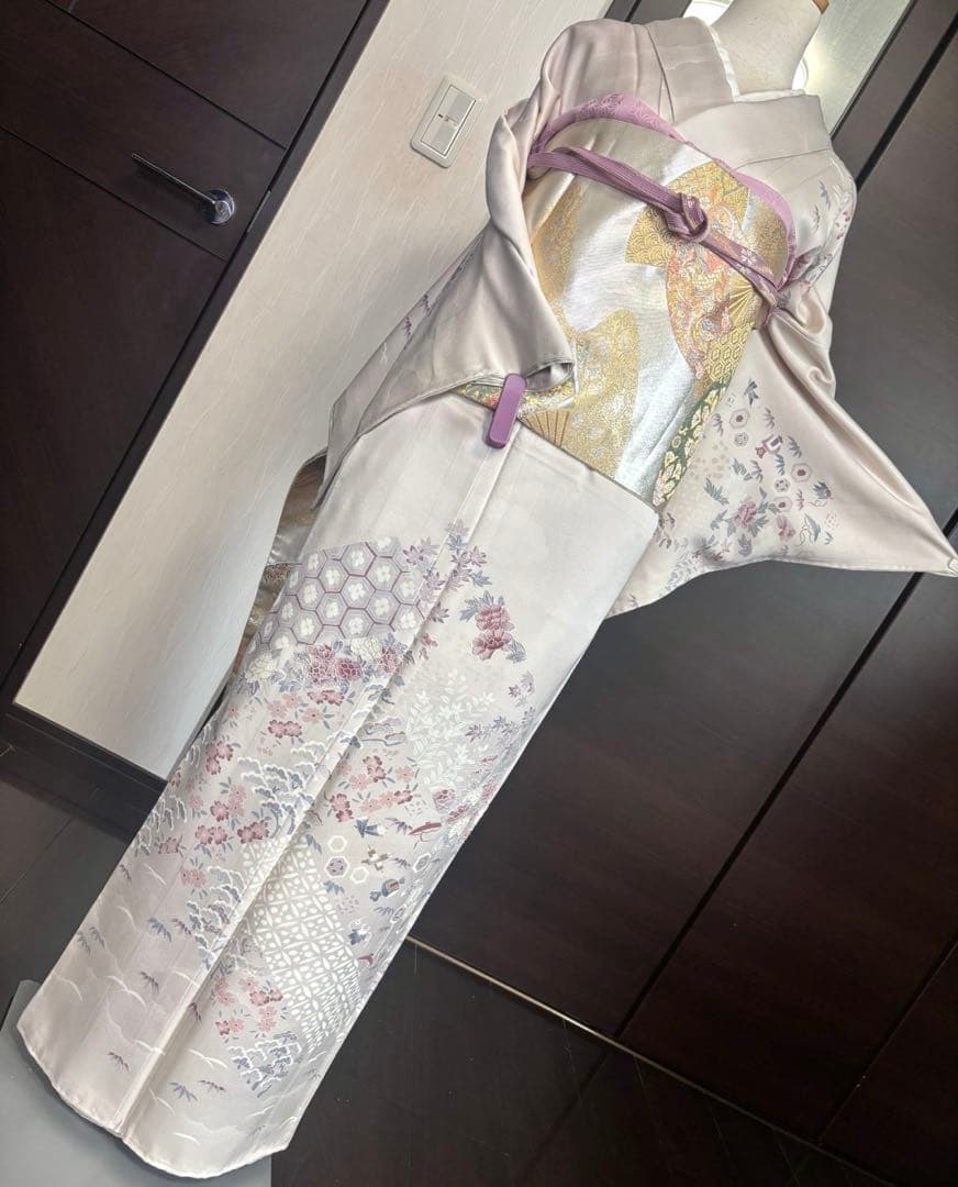 相良刺繍　訪問着　フルセット！