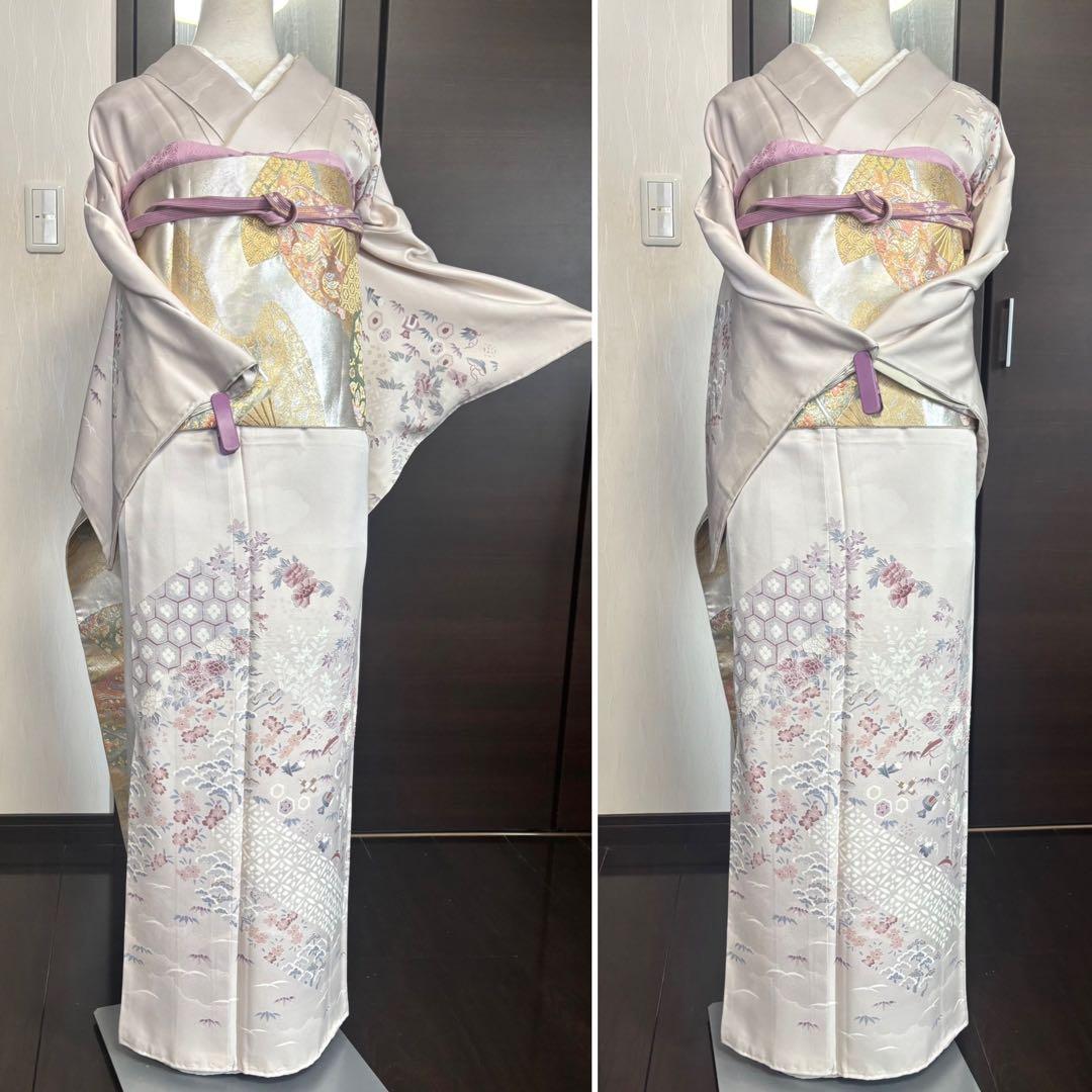 相良刺繍　訪問着　フルセット！