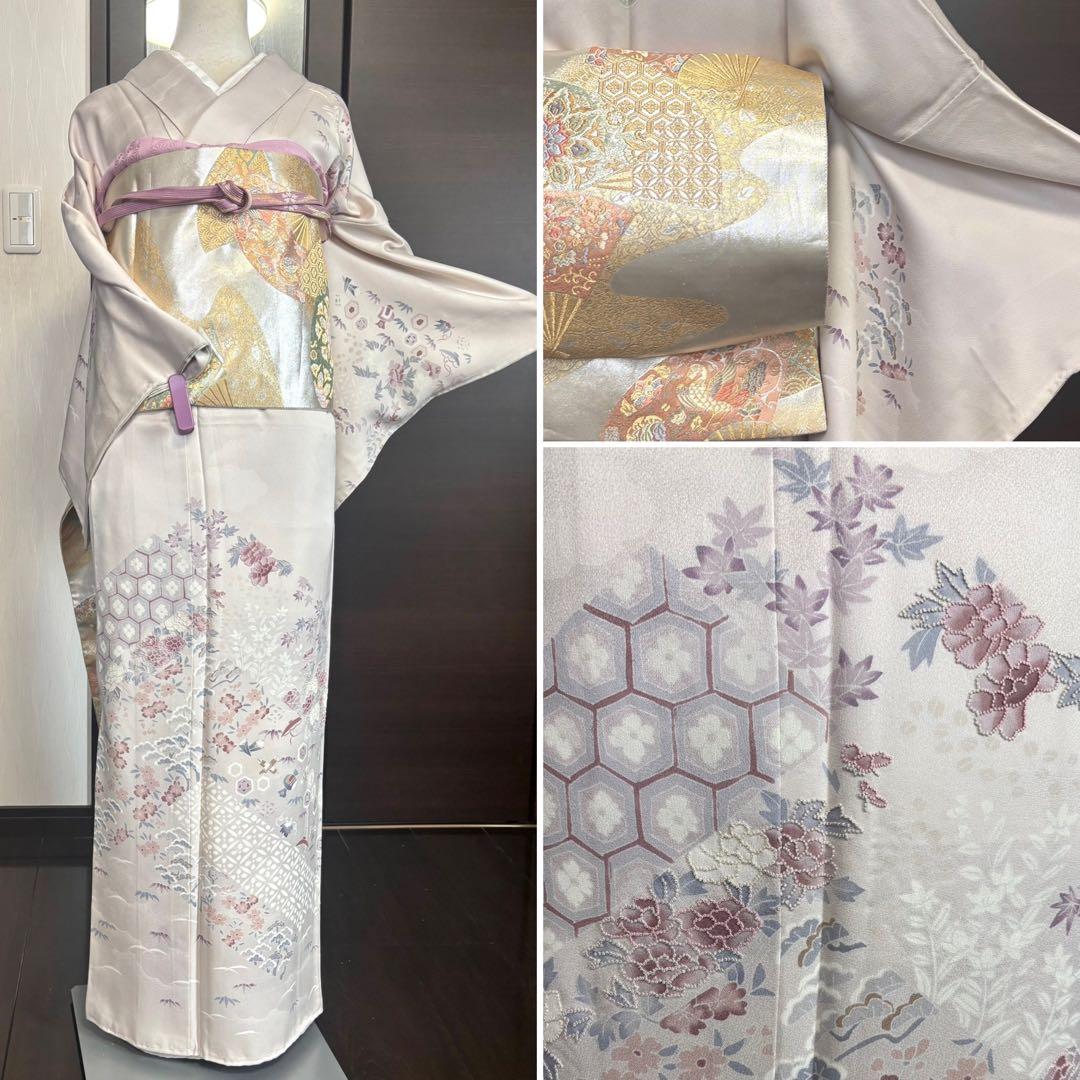 相良刺繍　訪問着　フルセット！