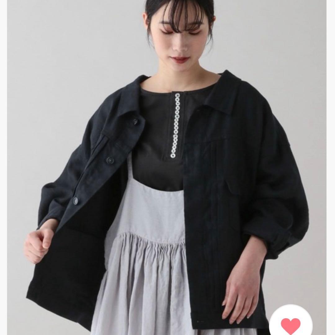 【新品】 今期発売★完売品 studio CLIPリネンツイルBIGジャケット