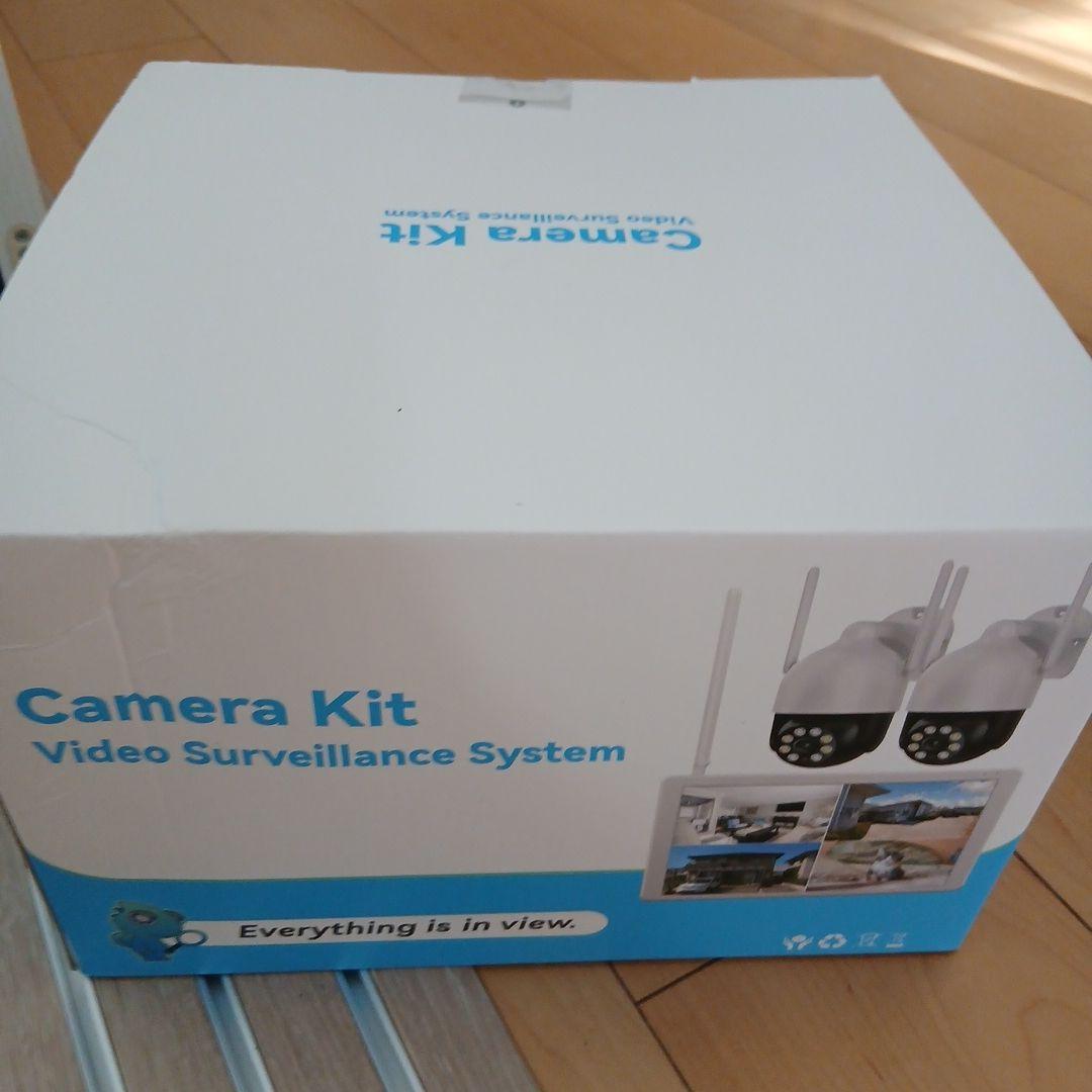 防犯カメラ 屋外 ソーラー モニター付き ★新品未使用