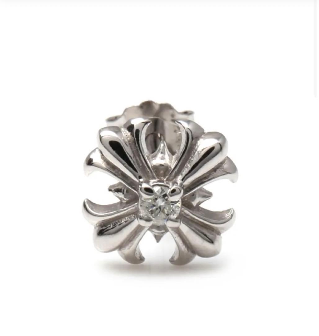 W*y様 新品 アヴァランチ クロス ダイヤモンド 10K ホワイトゴールド ピ