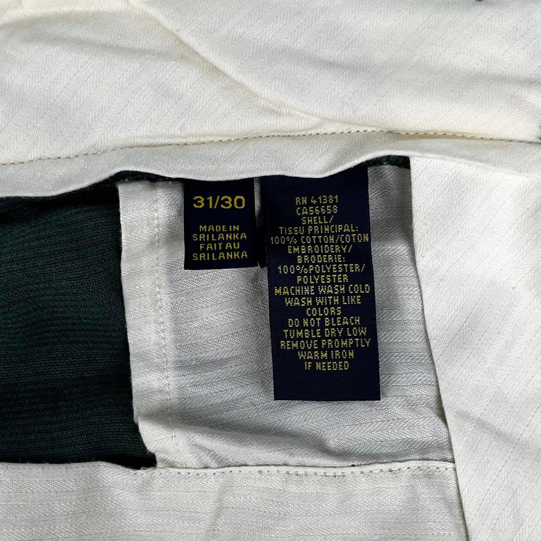 ラルフローレン カモ 総柄 刺繍 コーデュロイパンツ ヴィンテージ 古着