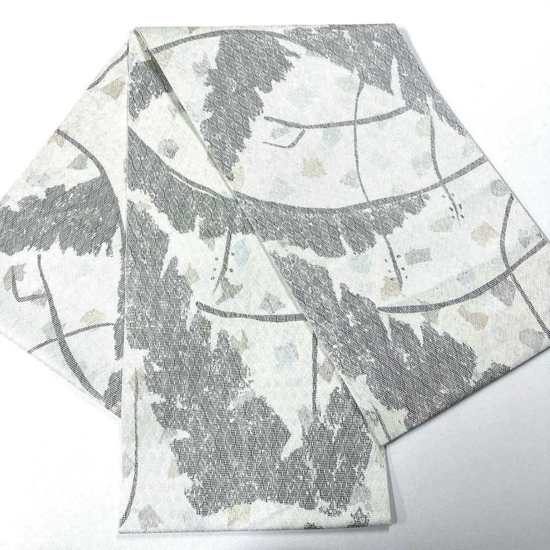 専用帯6122 ●長嶋成織物謹製 高級 正絹 片面全通 リバーシブル 袋帯 七宝