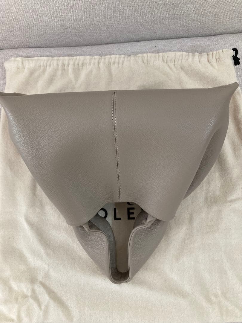 POLÈNE Neuf トープ ハンドバッグ ショルダーバッグ