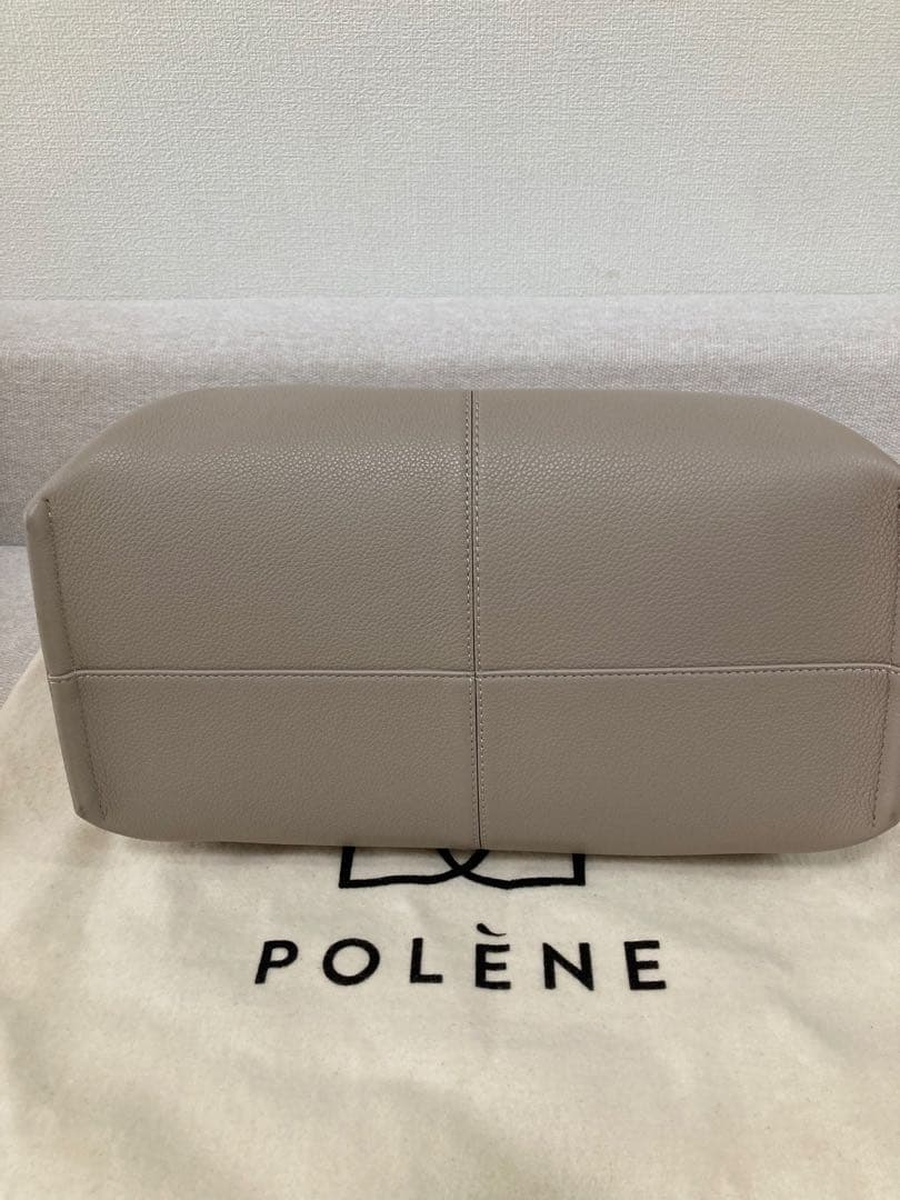 POLÈNE Neuf トープ ハンドバッグ ショルダーバッグ