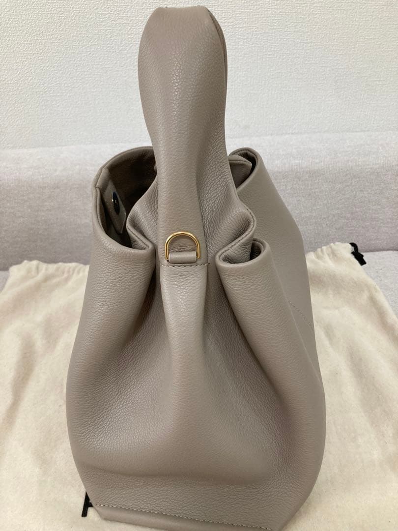 POLÈNE Neuf トープ ハンドバッグ ショルダーバッグ