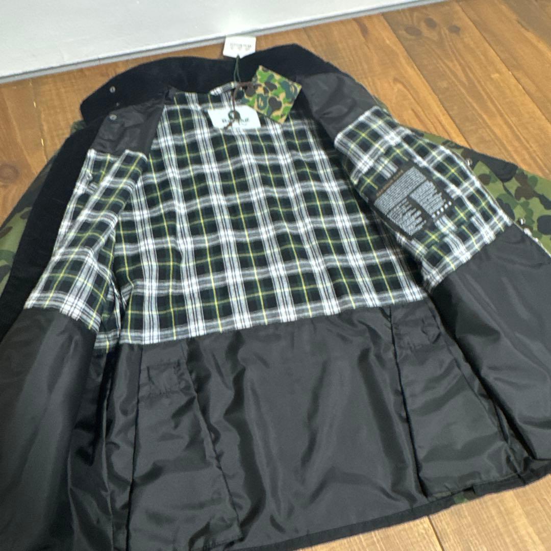 ape barbour ブルゾン　迷彩　Lサイズ　エイプ バブアー　ブルゾン