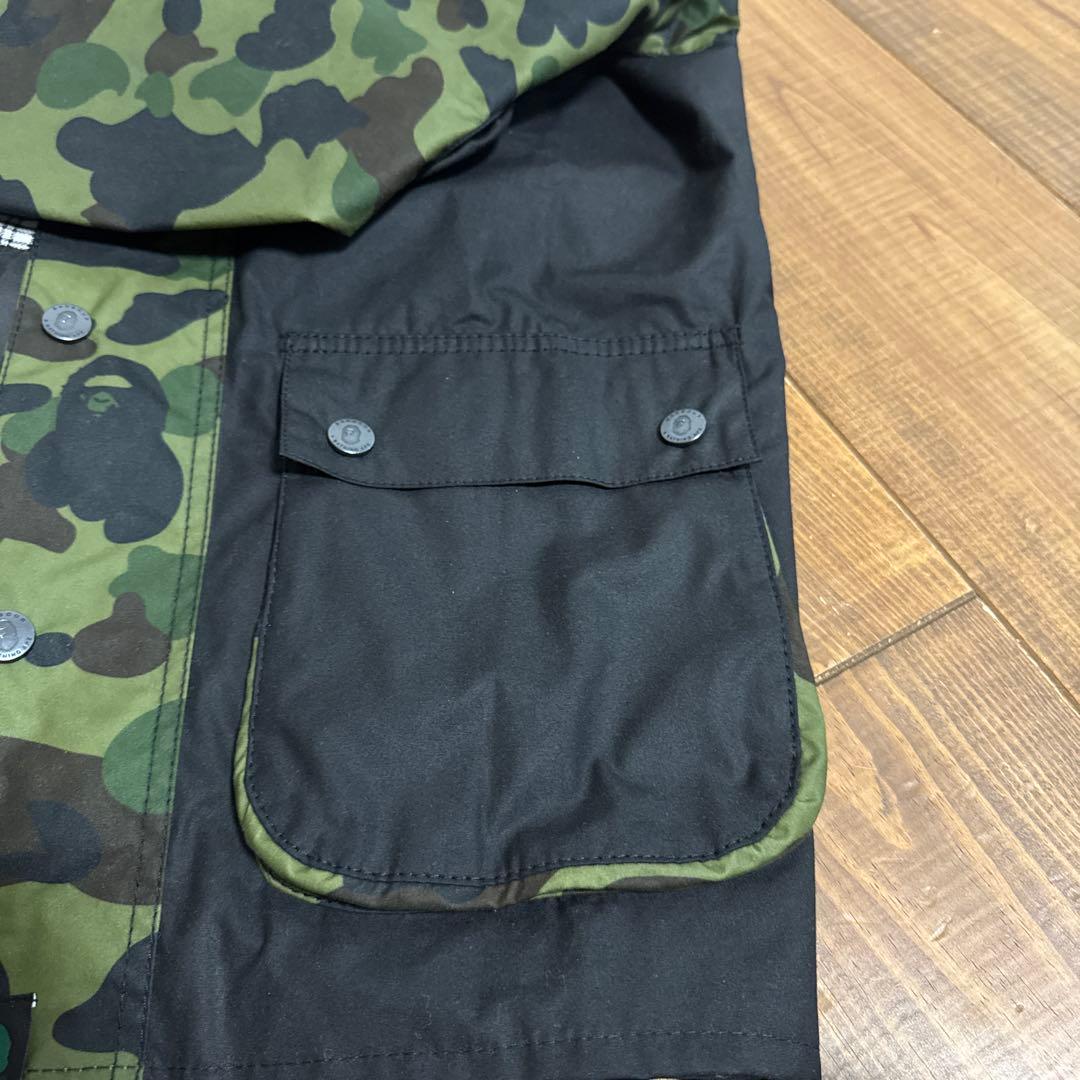 ape barbour ブルゾン　迷彩　Lサイズ　エイプ バブアー　ブルゾン