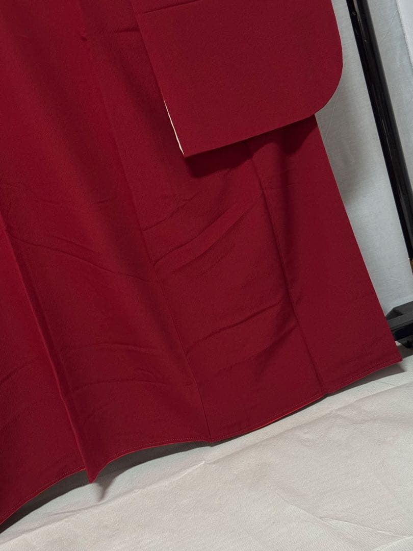 [美品] 単品　本振袖　振袖　正絹　成人式　結婚式　刺繍　蝶　向日葵　高身長