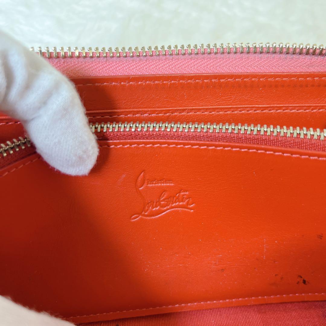 【人気モデル】Christian Louboutin ルブタン 長財布 ピンク