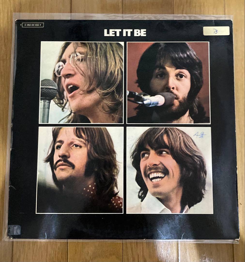 稀少ドイツオリジナル1stレットイットビーBeatlesビートルズレコード