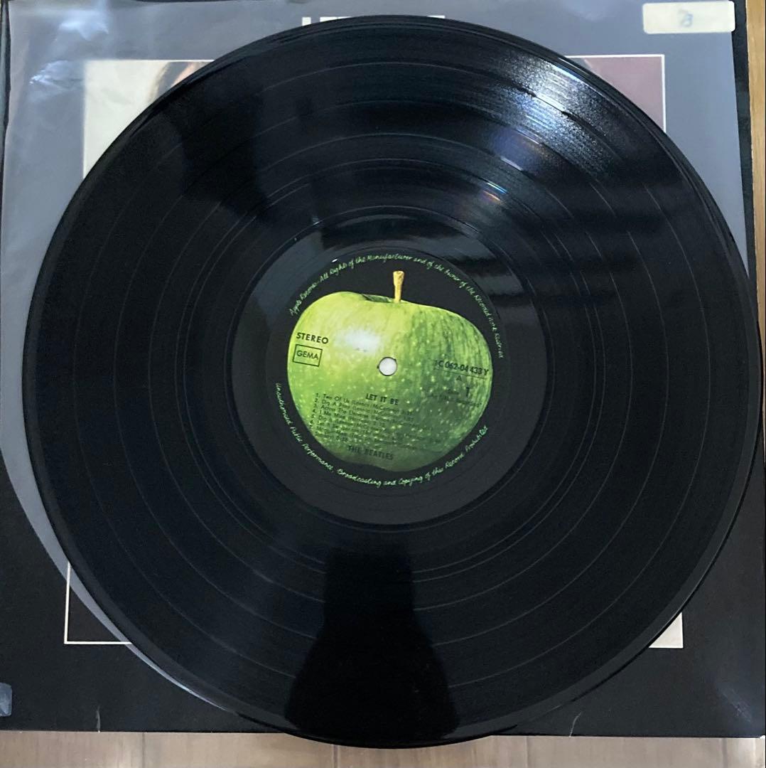 稀少ドイツオリジナル1stレットイットビーBeatlesビートルズレコード