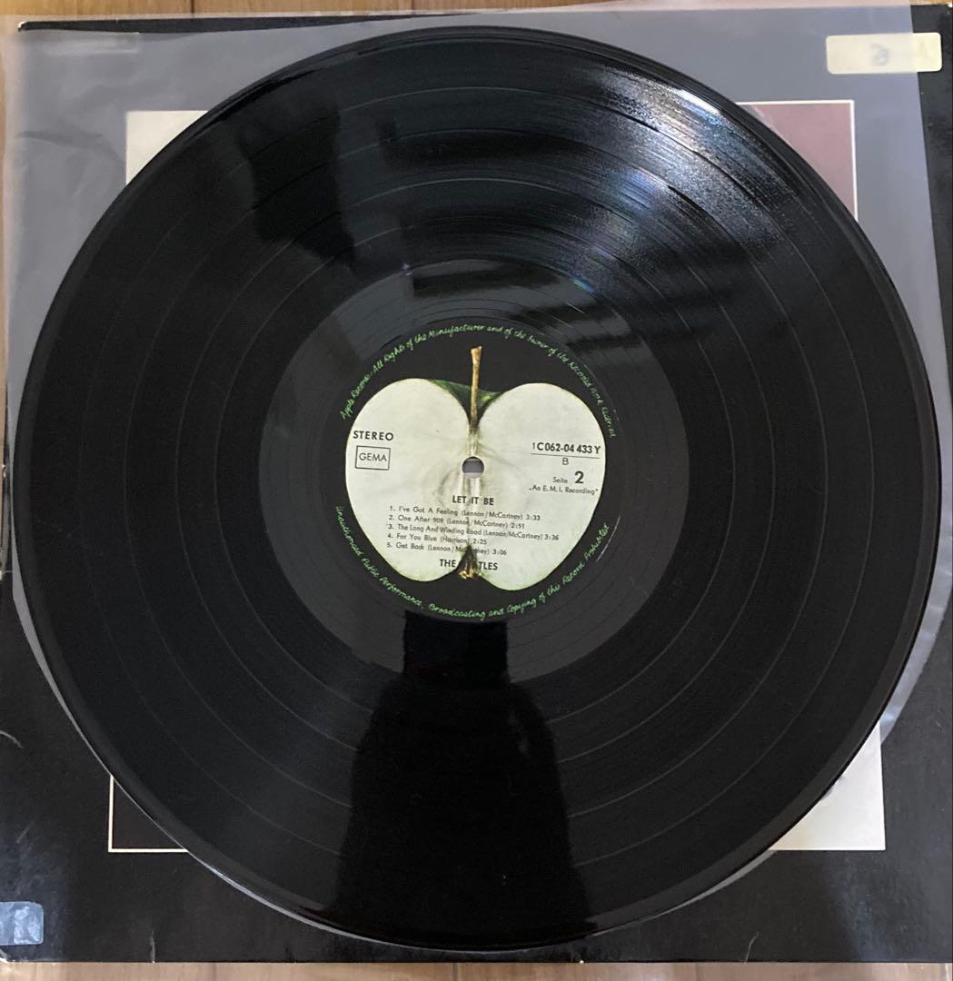 稀少ドイツオリジナル1stレットイットビーBeatlesビートルズレコード