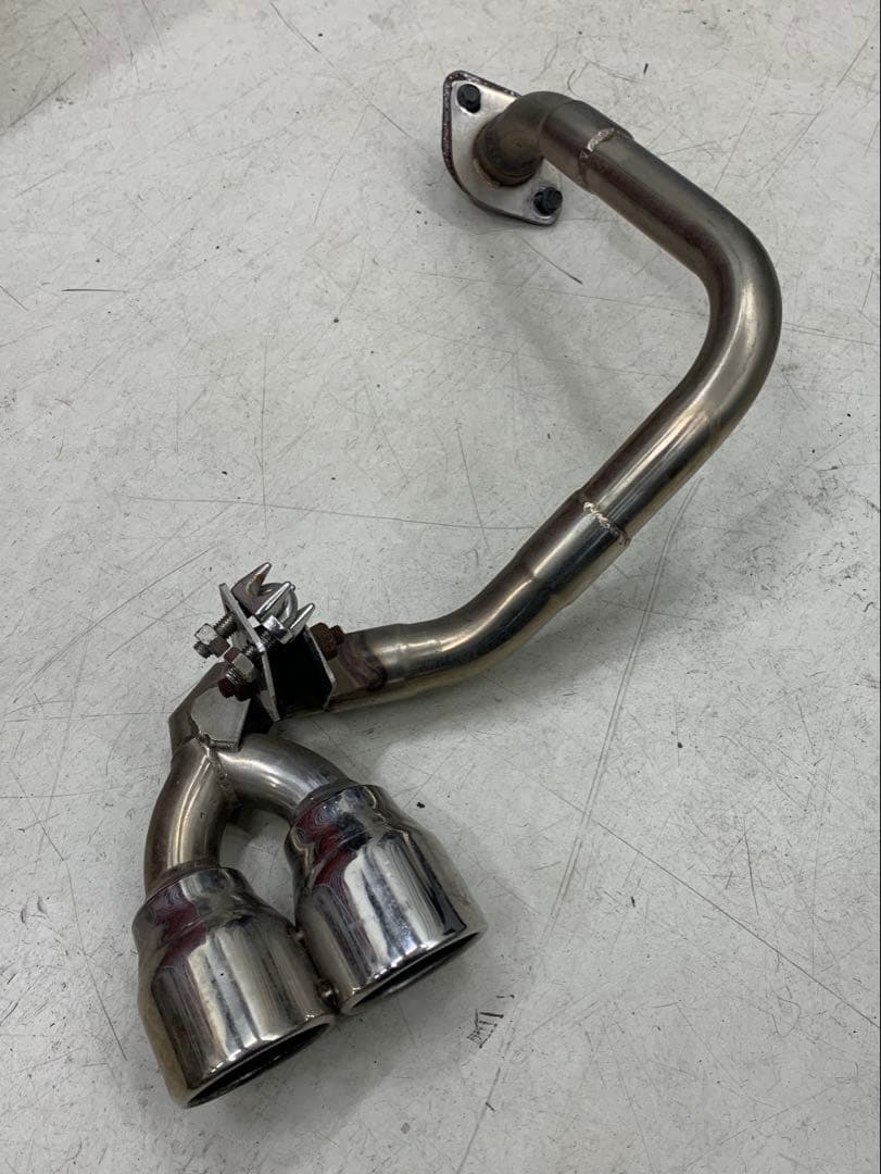 スズキ　ツイン　EC22S センター2本出し　マフラー