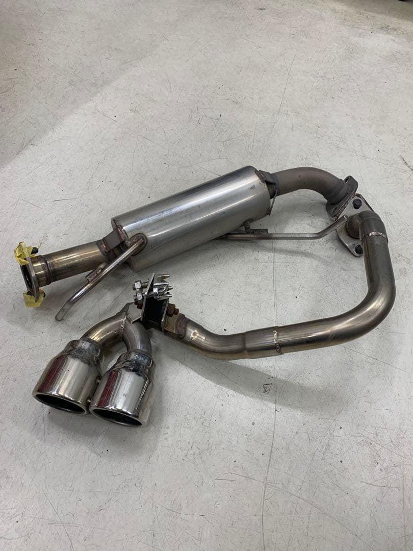 スズキ　ツイン　EC22S センター2本出し　マフラー