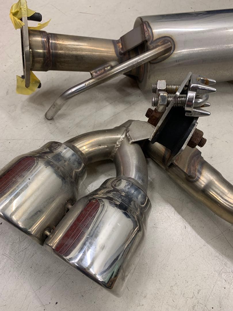 スズキ　ツイン　EC22S センター2本出し　マフラー