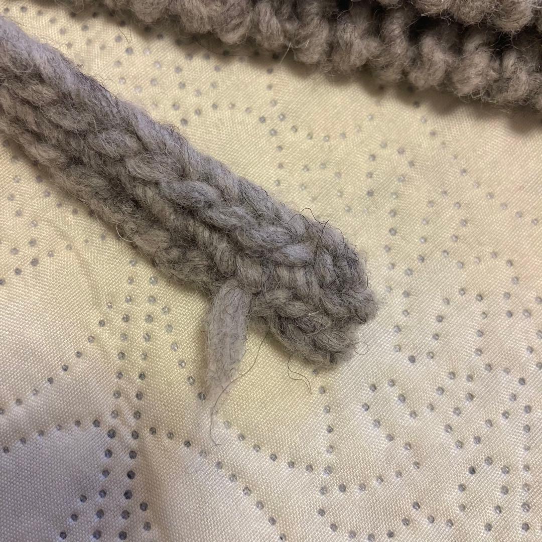 24AW ペルーアランニットベスト GLAY