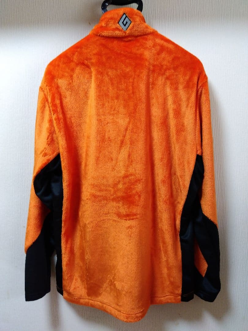 がまかつ　防寒着　防寒対策　ボアフリース　オレンジ　LL 　防寒フリース