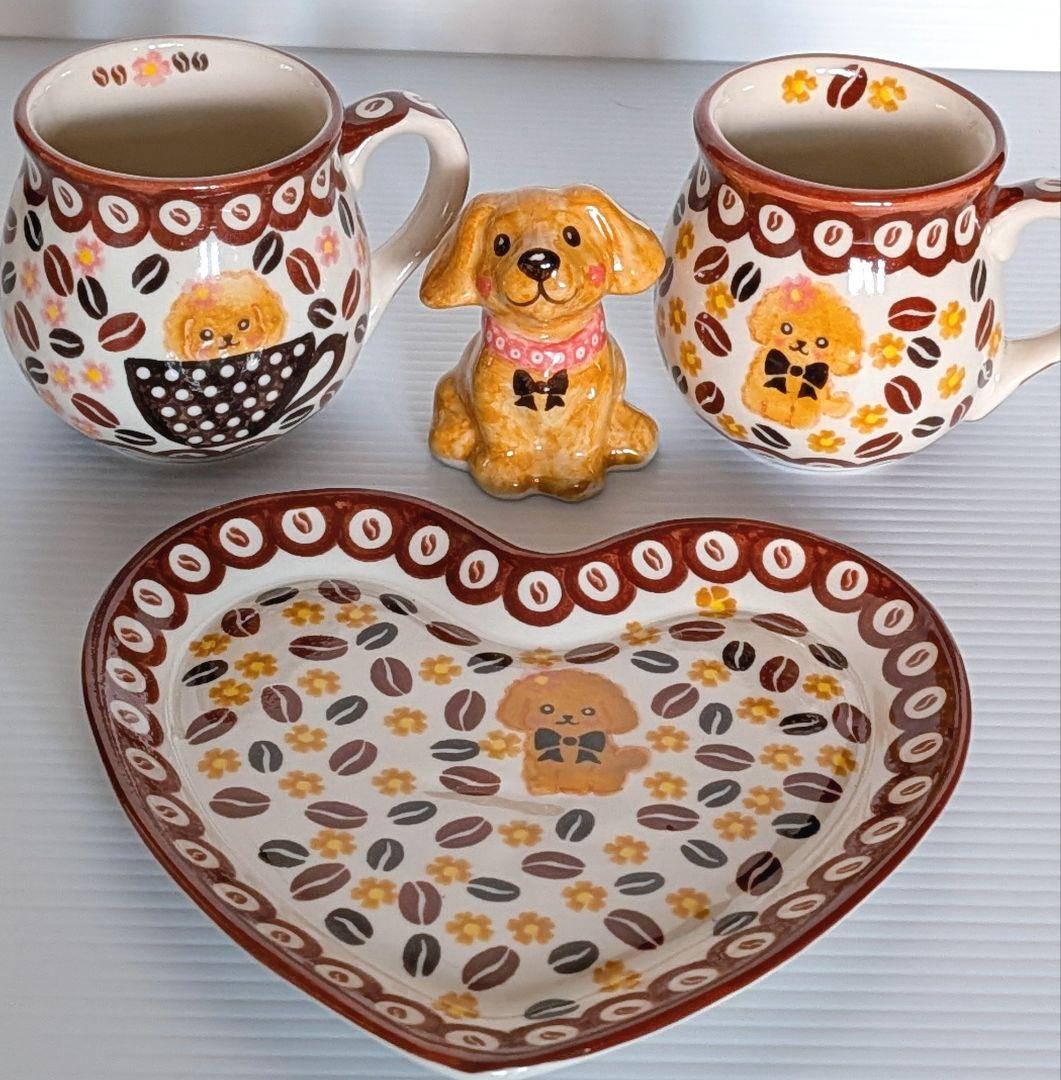 ポーリッシュポタリー プードルセット♡ᐝ‴