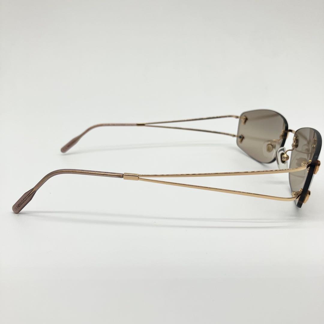 VERSACE ヴェルサーチ　サングラス　リムレス　ゴールド　58□13 135