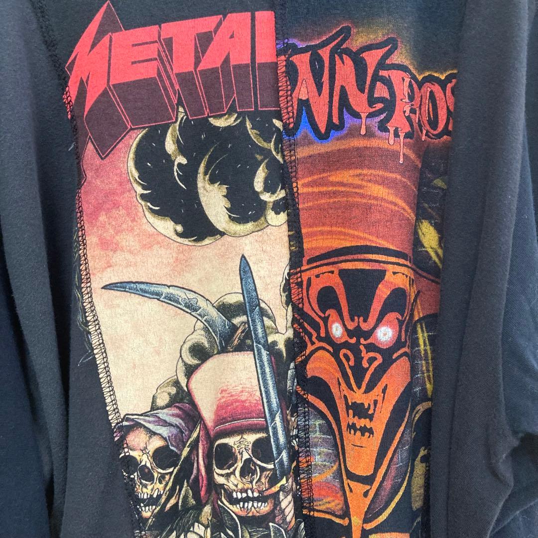 77circa メタリカ　insane clown posse ロンT リメイク