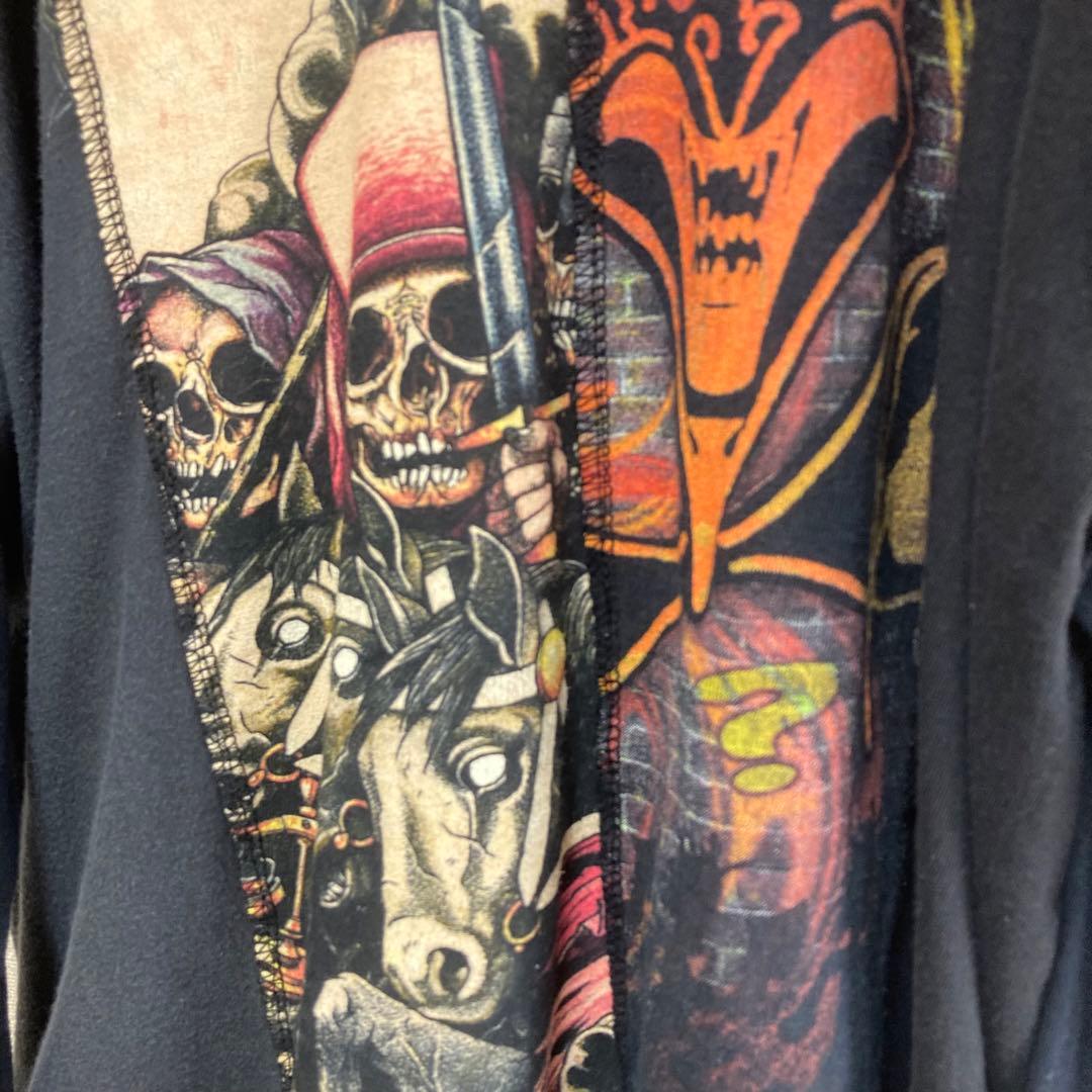 77circa メタリカ　insane clown posse ロンT リメイク