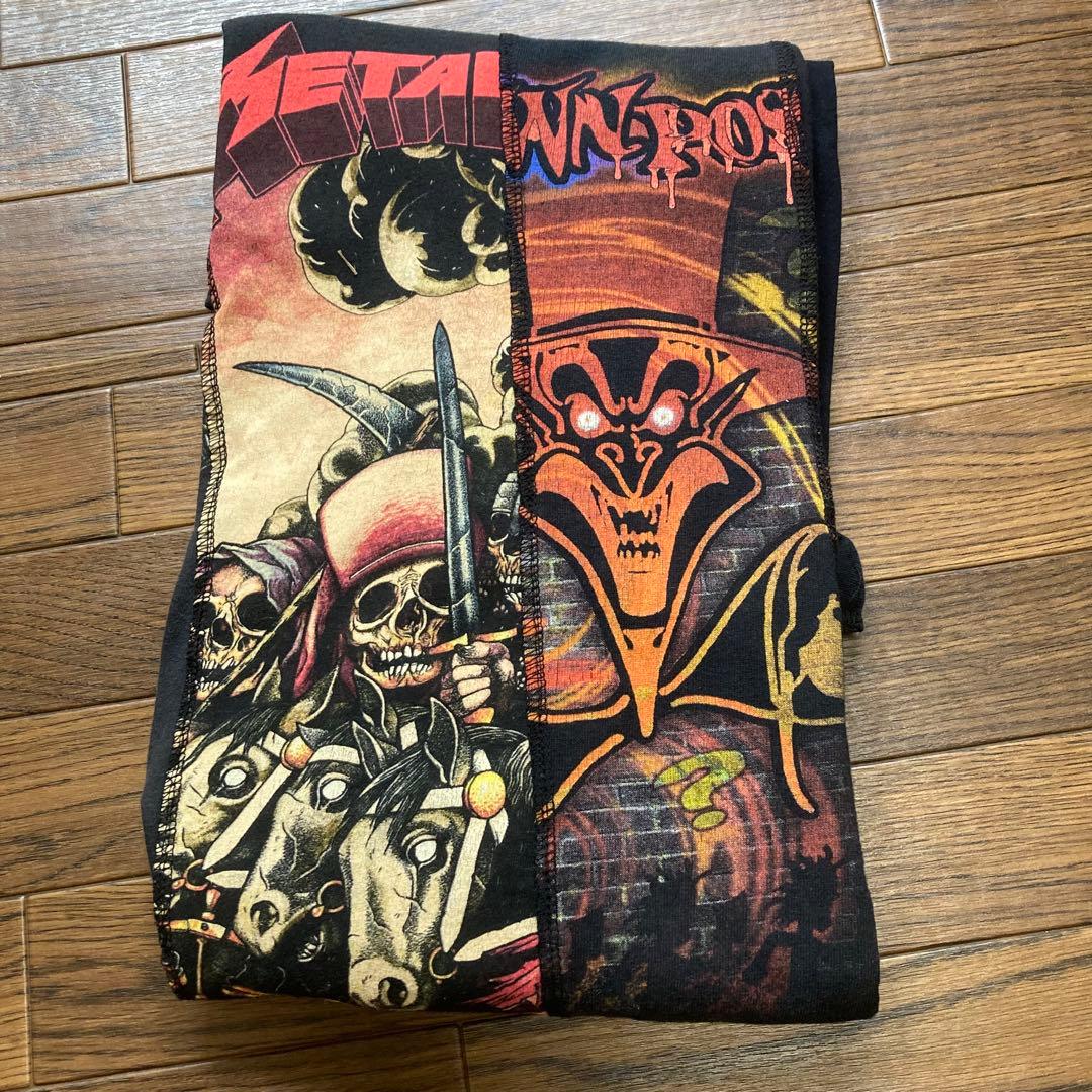 77circa メタリカ　insane clown posse ロンT リメイク