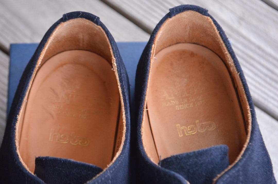 SANDERS　ミリタリーダービー　7.5　ネイビー