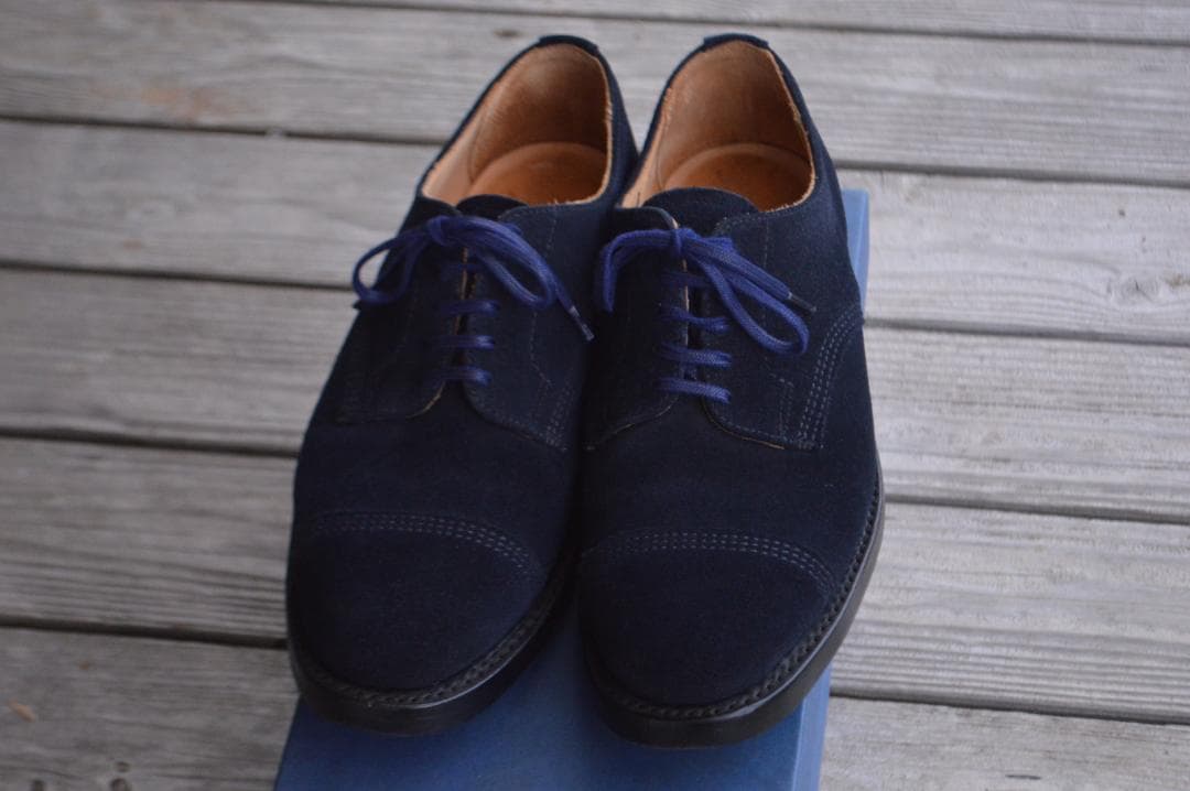 SANDERS　ミリタリーダービー　7.5　ネイビー