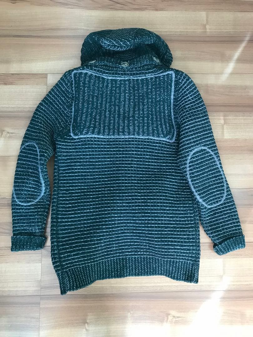 バーク/ニットアウター/D.グリーン/XSサイズ