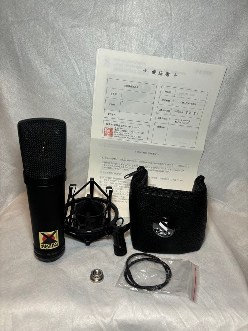 【castella】AMATERAS 8087 コンデンサーマイク