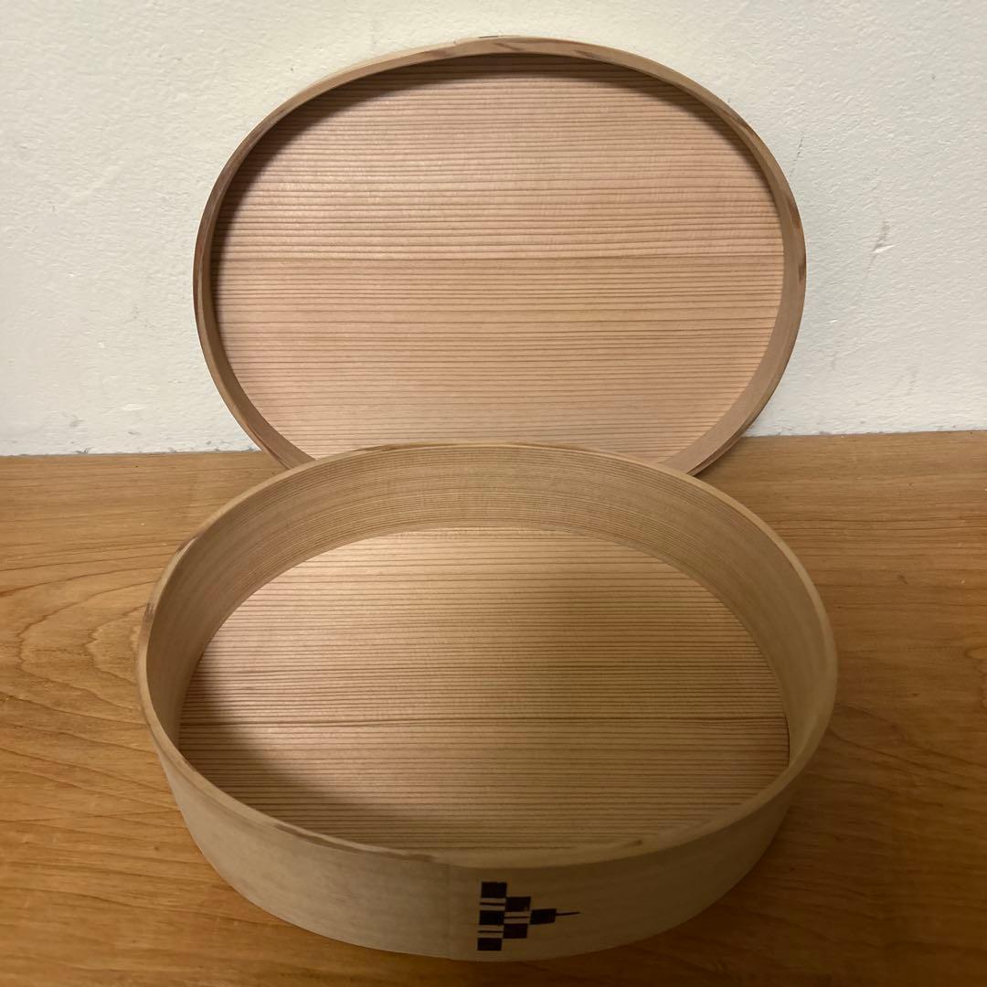 布袋弁当　曲げわっぱ　柴田慶信